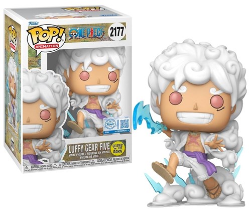 FUNKO POP One Piece Gear 5 Luffy Glows in The Dark Exclusive 2177